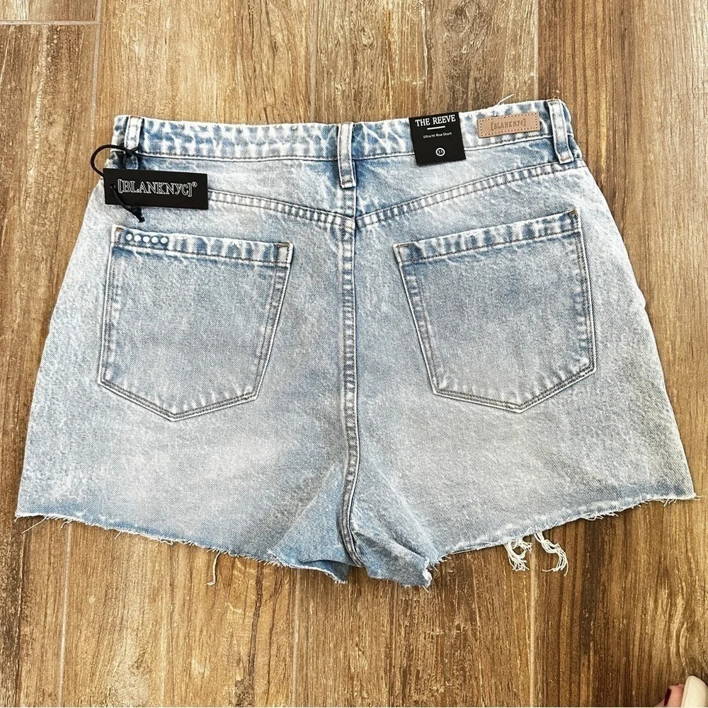 Blanc NYC Reeve High Rise Short in Feel For You - Size 31 - NWT - Picture 3 of 6